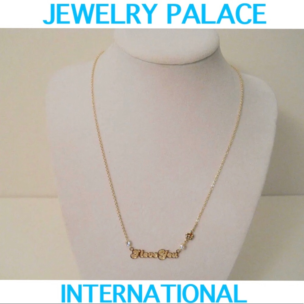 🆕 14K Gold Filled "I Love You" Necklace.